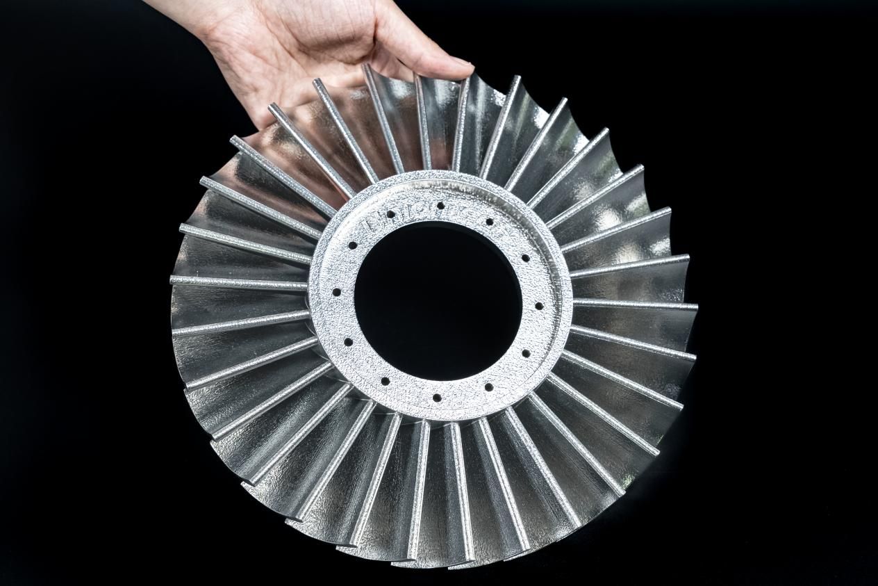 ng28南宫3D打印汽车发动机叶盘