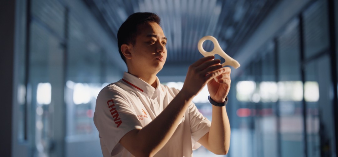 第47届世界技能大赛增材制造项目银牌得主罗小焦